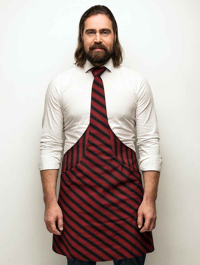 Black-Bordeaux - Tie&Apron